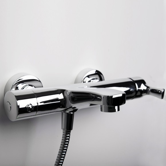 Wasserkraft Berkel 4801 Смеситель для ванны с коротким изливом (хром)