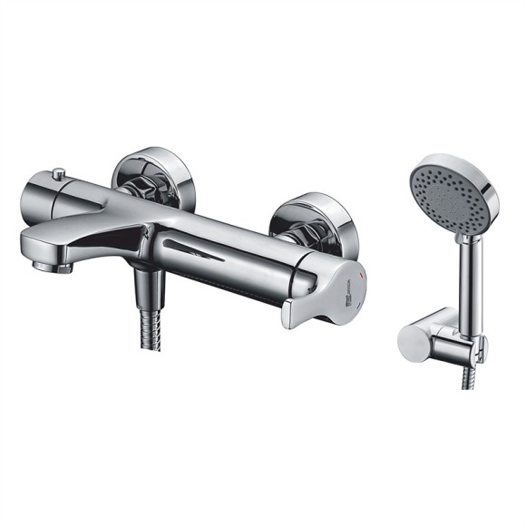 Wasserkraft Berkel 4801 Смеситель для ванны с коротким изливом (хром)