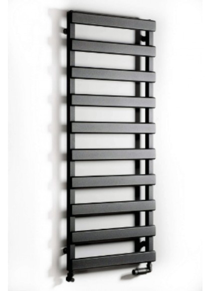 LUXRAD Scala New 500x840 (черный RAL 9005 мат.) электрический полотенцесушитель