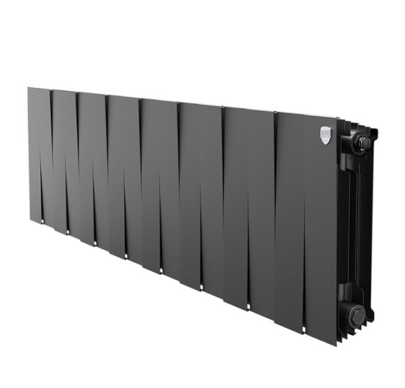 Биметаллический радиатор Royal Thermo PianoForte 300 16 сек. боковое подключение (Noir Sable)