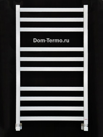 Белые полотенцесушители из нержавеющей стали, Grota Vento 530х900 мм, белый, полотенцесушители Грота Венто водяные и электрические, белые полотенцесушители, RAL 9016