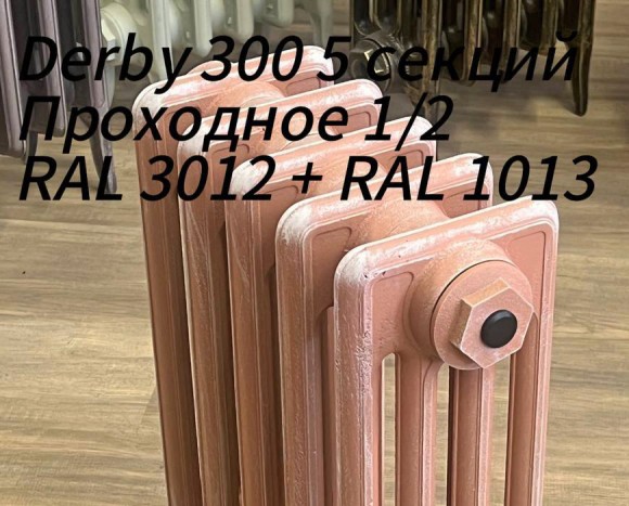 Чугунный ретро радиатор Радимакс Derby 500 10 секций (выбор цвета) Чугунный ретро радиатор Радимакс Derby 500 10 секций (выбор цвета)