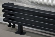 Напольный стальной трубчатый радиатор Steel Hot N 750 (30-50) боковое и нижнее подключение Напольный стальной трубчатый радиатор Steel Hot N 750 (30-50) боковое и нижнее подключение