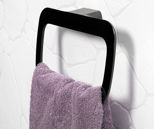 Wasserkraft Glan K-5160 Держатель полотенец (черный глянец) Wasserkraft Glan K-5160 Держатель полотенец (черный глянец)