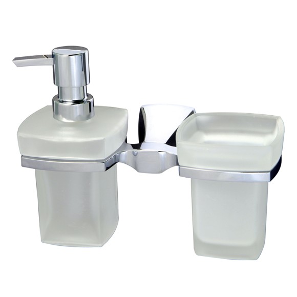 Wasserkraft Wern K-2589 Держатель стакана и дозатора (хром)