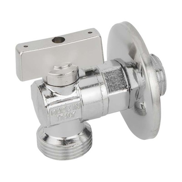 (BG) 883 1/2х1/2" Кран шаровой с отражателем Bugatti латунный   