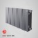 Биметаллический радиатор Royal Thermo PianoForte 300 16 сек. боковое подключение (Silver Satin)