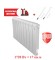 Биметаллический радиатор Royal Thermo Infinity 500 10 сек. VR80 нижнее 80 мм подключение (Bianco Traffico) Биметаллический радиатор Royal Thermo Infinity 500 10 сек. VR80 нижнее 80 мм подключение (Bianco Traffico)