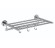 Полка для полотенец 40 см (4 крючка) Savol S-408745 (выбор цвета)