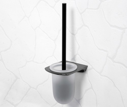 Wasserkraft Glan K-5127 Щетка для унитаза подвесная (черный глянец) Wasserkraft Glan K-5127 Щетка для унитаза подвесная (черный глянец)