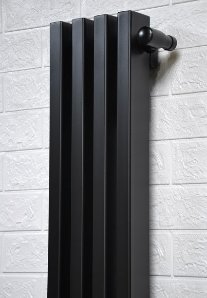 Радиатор стальной трубчатый Steel Hot (30-60) V 1500 - 4 сек (БП, RAL 9005) 