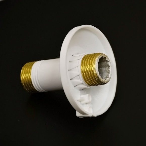 Комплект круглых пластиковых отражателей и удлинителей Royal Thermo цвет белый (пара) Комплект круглых пластиковых отражателей и удлинителей Royal Thermo цвет белый (пара)