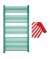 TERMA MIKE ONE (цвет по каталогу RAL) электрические полотенцесушители с встроенным терморегулятором