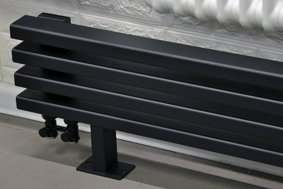 Напольный стальной трубчатый радиатор Steel Hot N 1750 (30-50) боковое и нижнее подключение Напольный стальной трубчатый радиатор Steel Hot N 1750 (30-50) боковое и нижнее подключение