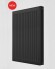 Радиатор стальной панельный Royal Thermo Compact C22 - Черный Noir Sable 600 мм (боковое подключение)