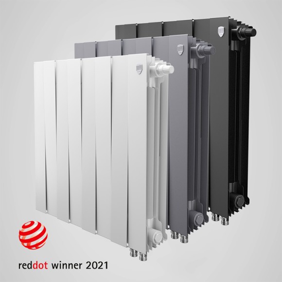 Биметаллический радиатор Royal Thermo PianoForte 500 4 сек. VDR80 нижнее правое 80 мм подключение (Silver Satin)* Биметаллический радиатор Royal Thermo PianoForte 500 4 сек. VDR80 нижнее правое 80 мм подключение (Silver Satin)*