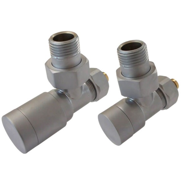 Комплект угловой SCHLESSER Elegant 1/2" с ручной регулировкой (выбор цвета и варианта подключения)