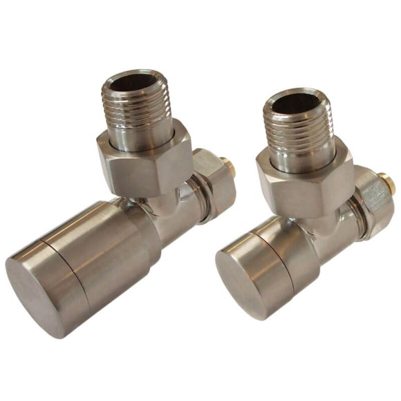 Комплект угловой SCHLESSER Elegant 1/2" с ручной регулировкой (выбор цвета и варианта подключения)