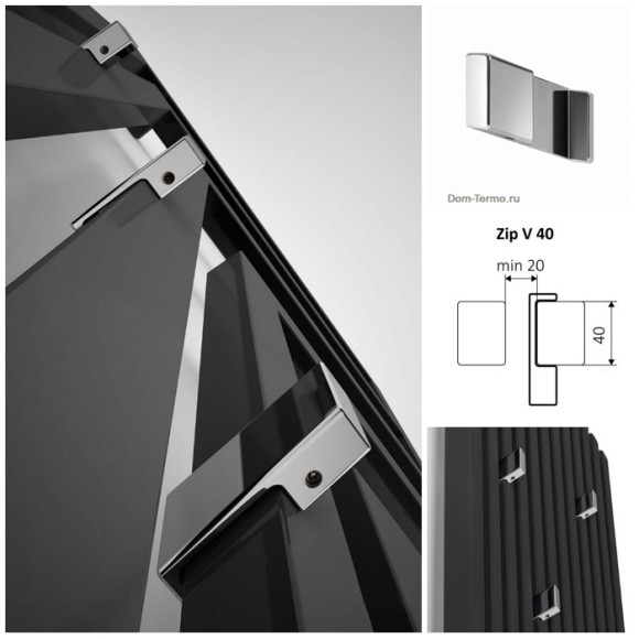 Крючок ZIP, вертикальный V10, V20, V30 и V40 Хром, Крючок ZIP горизонтальный H20 Хром, аксессуары для полотенцесушителей и дизайн радиаторов Крючок ZIP, вертикальный V10, V20, V30 и V40 Хром, Крючок ZIP горизонтальный H20 Хром, аксессуары для полотенцесушителей и дизайн радиаторов