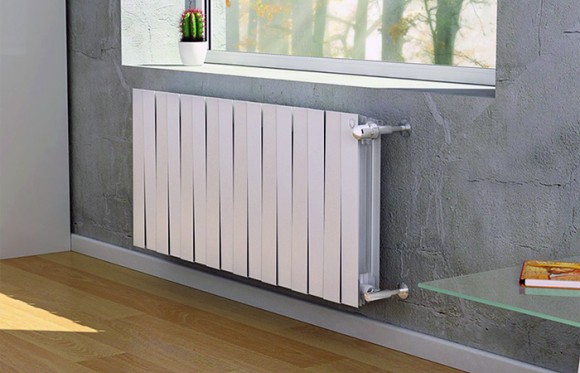 Биметаллический дизайн-радиатор, Royal Thermo PianoForte 500, Bianco Traffico, цвет белый Биметаллический дизайн-радиатор, Royal Thermo PianoForte 500, Bianco Traffico, цвет белый