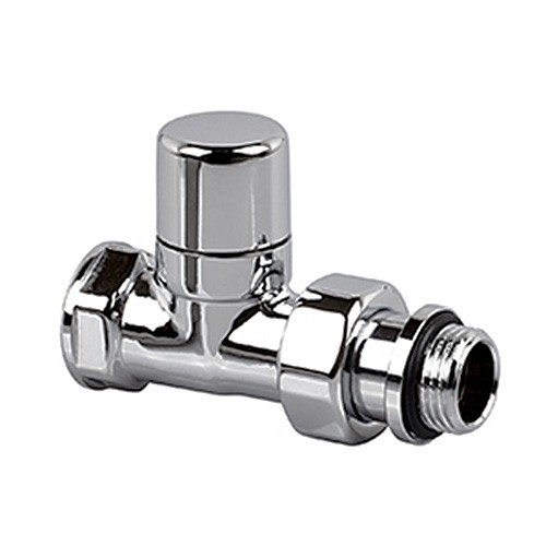 Вентиль прямой 1/2 запорный SR хром на серия OVUS 0454