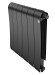 Биметаллический радиатор Royal Thermo Infinity 500 6 сек. VR80 нижнее 80 мм подключение (Noir Sable)