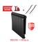 Биметаллический радиатор Royal Thermo Infinity 500 6 сек. VR80 нижнее 80 мм подключение (Noir Sable)