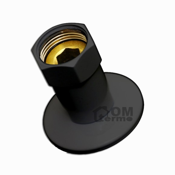 Муфта с американкой 1/2х3/4" Smart Черный