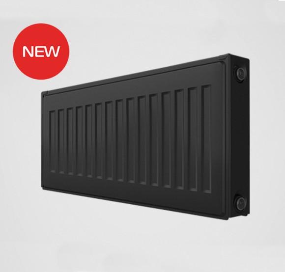 Радиатор стальной панельный Royal Thermo Compact C33 - Черный Noir Sable 900 мм (боковое подключение)