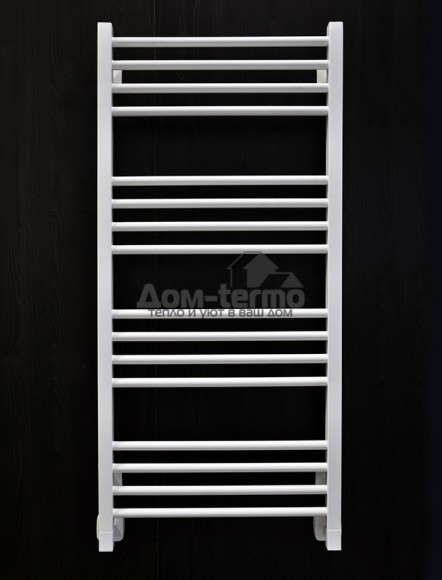 Приоритет PRIOFORM QD FIONA 530x1140 (белый матовый RAL 9003) водяной полотенцесушитель из нержавеющей стали