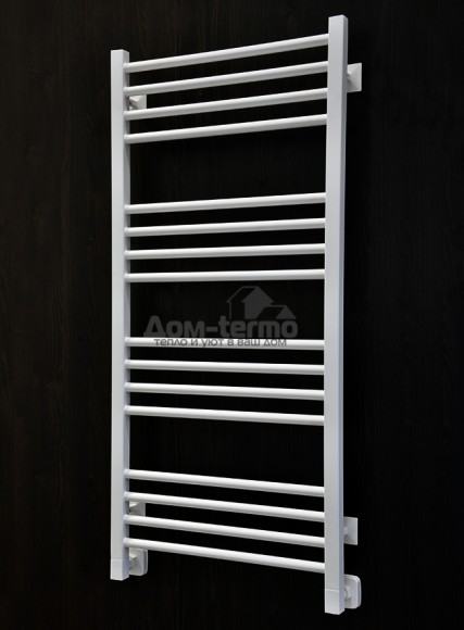 Приоритет PRIOFORM QD FIONA 530x1140 (белый матовый RAL 9003) водяной полотенцесушитель из нержавеющей стали