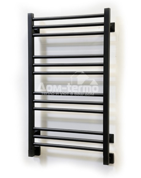 Приоритет PRIOFORM QD FIONA 530x900 (черный матовый RAL 9005) водяной полотенцесушитель из нержавеющей стали Приоритет PRIOFORM QD FIONA 530x900 (черный матовый RAL 9005) водяной полотенцесушитель из нержавеющей стали