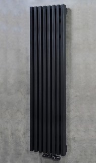 Радиатор стальной трубчатый Steel Hot (30-60) V 1750 - 8 сек. (НП центр, RAL 9005) 