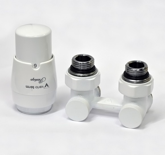 Комплект угловой VARIO TERM All In One Premium Exclusive с термоголовкой Prestige M22x1,5 x 1/2 (выбор цвета)