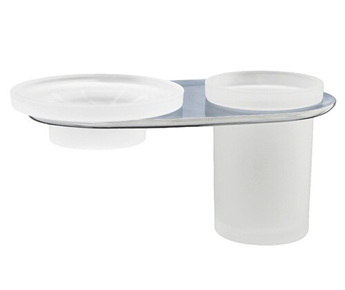 Wasserkraft Kammel K-8326 Держатель стакана и мыльницы (хром)