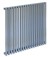 Стальной трубчатый радиатор KZTO RADIATOR Гармония А25 N 1-750 (Боковое / нижнее подключение)