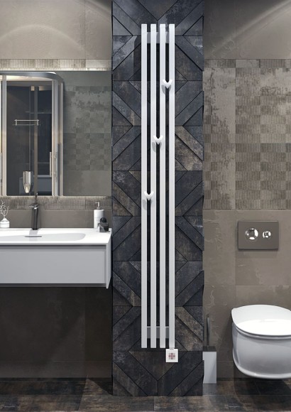 LOTEN GREY V 750 водяные и электрические полотенцесушители LOTEN GREY V 750 водяные и электрические полотенцесушители
