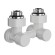 Узел нижнего подключения Royal Thermo Design 1/2"-3/4" Белый (угловой) Узел нижнего подключения Royal Thermo Design 1/2"-3/4" Белый (угловой)