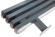 Напольный стальной трубчатый радиатор Steel Hot N 500 (30-60) боковое и нижнее подключение