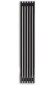 Радиатор стальной трубчатый Steel Hot (30-60) V 2000 - 8 сек. (НП центр. RAL 9005 мат.)