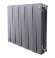 Биметаллический радиатор Royal Thermo PianoForte 500 10 сек. боковое подключение (Silver Satin)