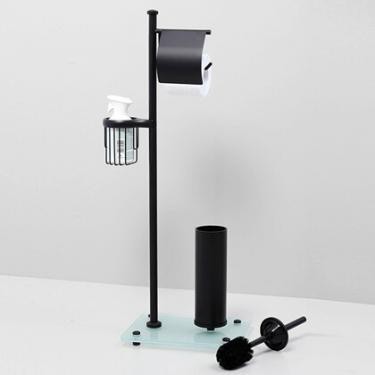 Wasserkraft K-1264BLACK Комбинированная напольная стойка (черный) Wasserkraft K-1264BLACK Комбинированная напольная стойка (черный)