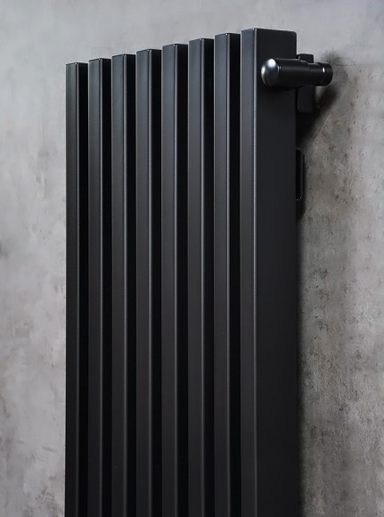 Радиатор стальной трубчатый Steel Hot (30-60) V 2000 - 10 сек. (БП, RAL 9005 мат.) 