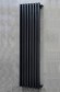 Радиатор стальной трубчатый Steel Hot (30-60) V 2000 - 10 сек. (БП, RAL 9005 мат.) 