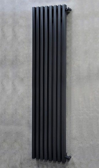 Радиатор стальной трубчатый Steel Hot (30-60) V 2000 - 10 сек. (БП, RAL 9005 мат.) 