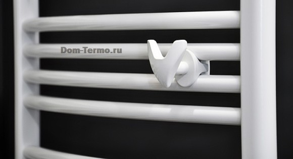 Крючок HANDY VIP Белый, аксессуары для полотенцесушителей Terma, Grota, Сунержа