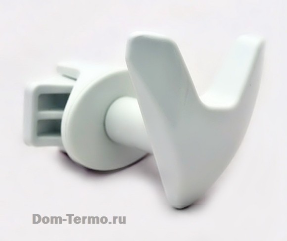 Крючок HANDY VIP Белый, аксессуары для полотенцесушителей Terma, Grota, Сунержа