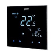 Комнатный термостат Techno КТ-200 (сенсорное управление) Чёрный 220В