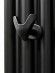 Крючок TERMA HANDY VIP черный матовый RAL 9005 (1 шт.)* Крючок TERMA HANDY VIP черный матовый RAL 9005 (1 шт.)*