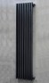 Радиатор стальной трубчатый LOTEN GREY V 2000 8 сек. (боковое подключение, RAL 9005)